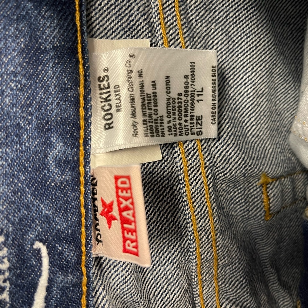 Rockies Relaxed Jeans Medium Stone - Picture 4 of 7